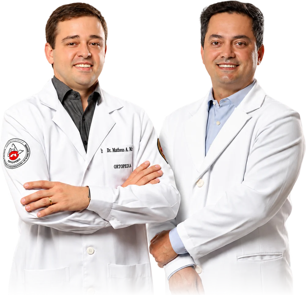 Dr. Matheus Martins e Dr. José Eduardo, osteopatas criadores do Método TEMP